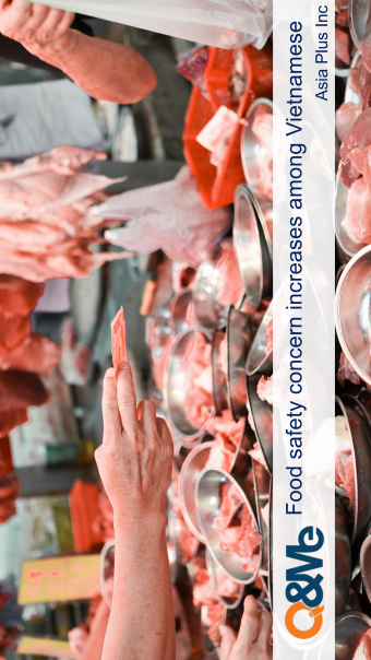 Food safety concern increases among Vietnamese